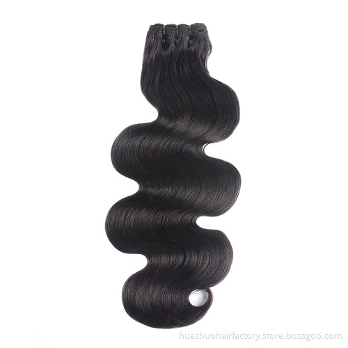 Double Drawn Raw Virgin Wavy Cuticle Aligned Hair Body Wave Texture Cambodian Hair From Cambodia